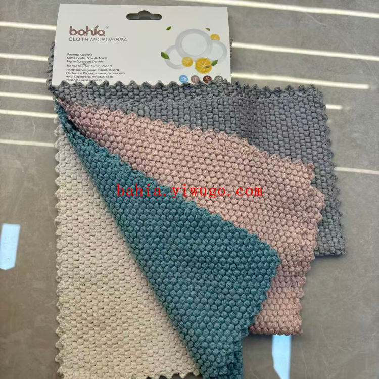 洗碗布/百洁布/抹布/洗碗巾棉/油利除抹布产品图