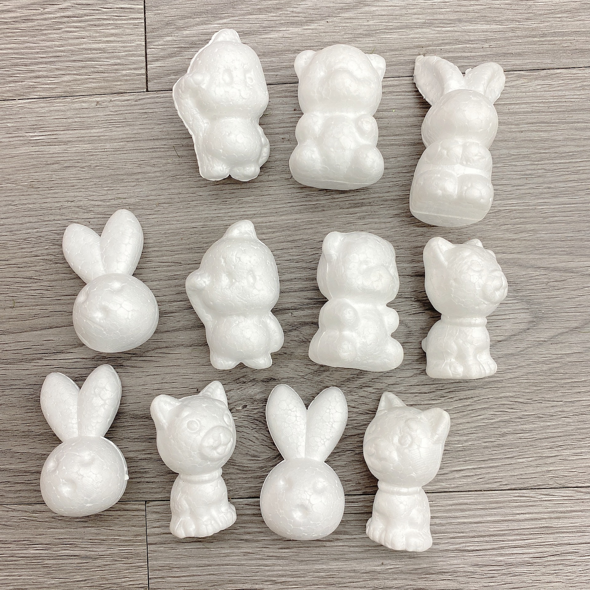 Foam animal cartoon toy accessories hair band decoration 5cm animal shape factory direct sales Item Picture