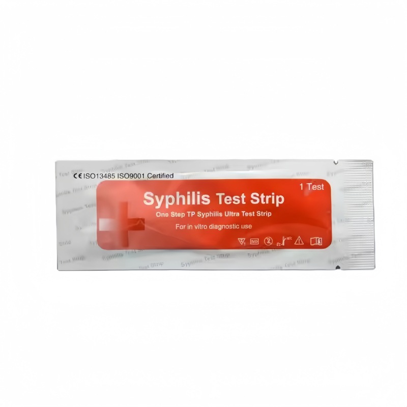 Foreign trade export Syphilis Test Strip test strip card rapid test strip reagent in English packaging Application Scenario