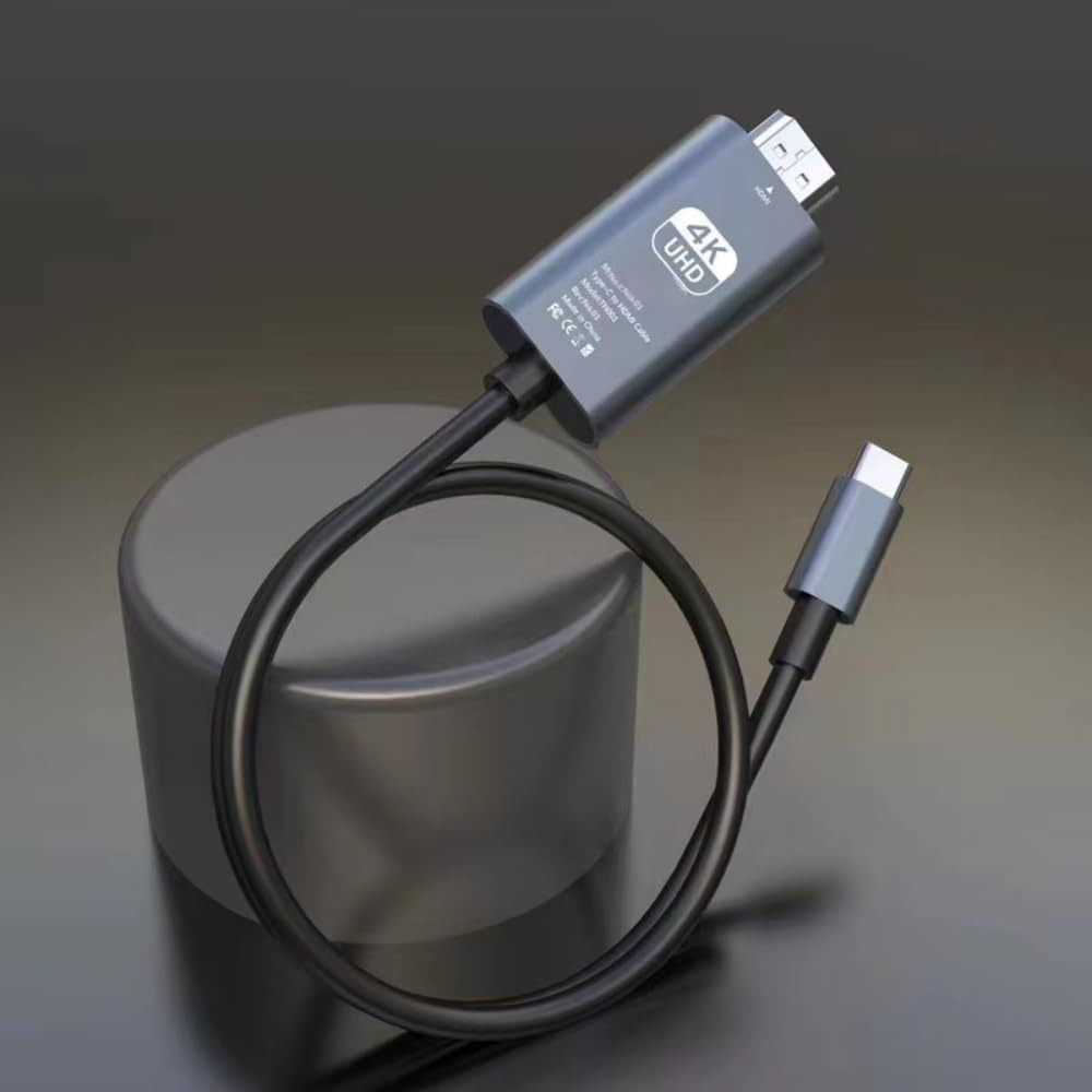 Type-c to hdmi screen projection cable for mobile phones, tablets, computers, Switch game consoles, usb high-definition 4k simultaneous screen conversion cable details Picture