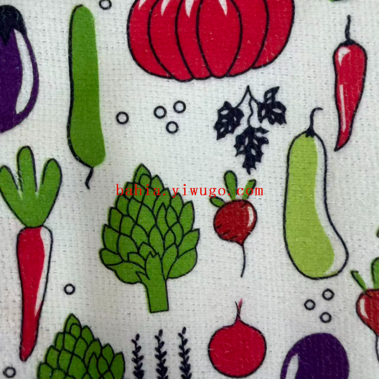 A variety of printed 30*30cm lockstitch multi-layer mesh cloth for kitchen dishcloths and cleaning scouring pads Application Scenario
