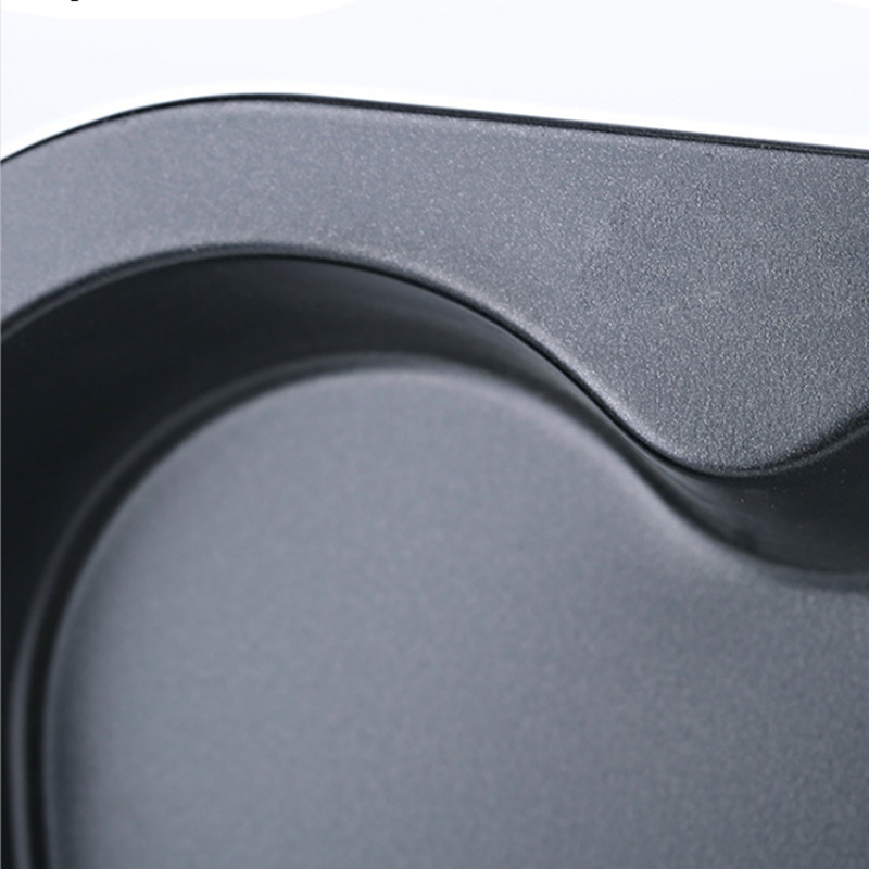 XJ71 Heart-shaped baking tray, 9-inch / 11-inch heart-shaped non-stick pizza mold, solid base, popular cake baking tray details Picture