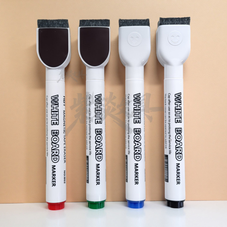 802 whiteboard pen with magnetic brush, colorful creative painting, doodling, easy to write and erase, large capacity, thick whiteboard and blackboard Application Scenario