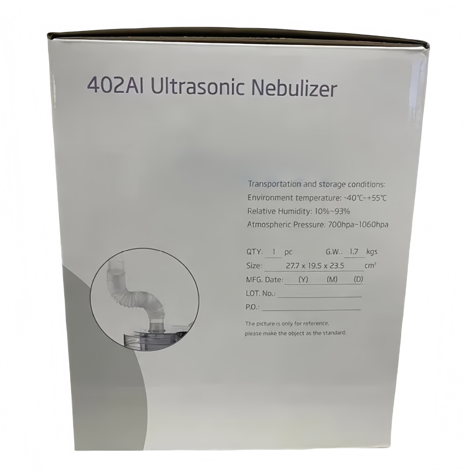 Nebulizer, English packaging, ultrasonic nebulizer, adult and children's inhalation nebulizer, medical device details Picture