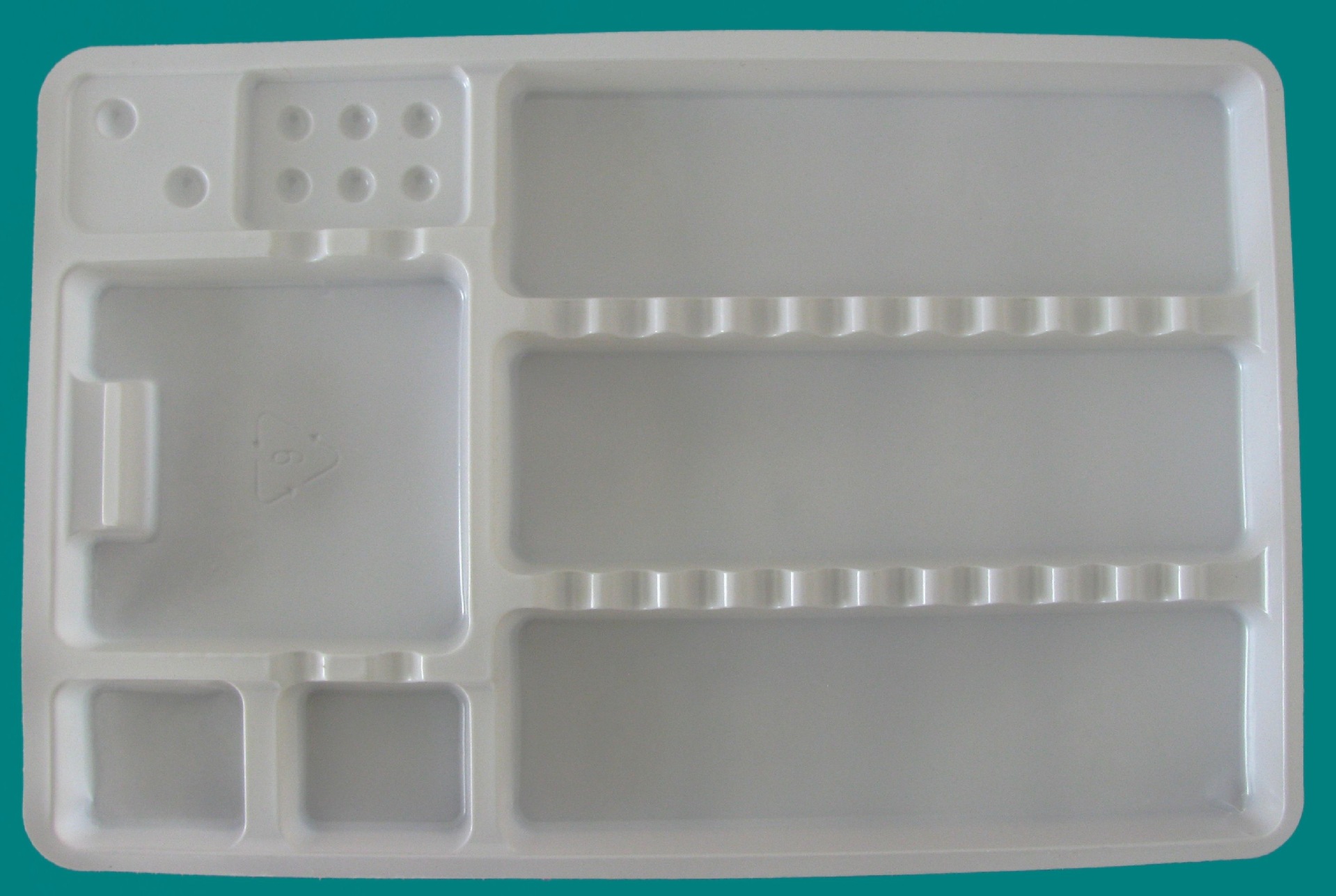 Dental disposable multi-functional separated instrument tray, medical classification storage tray, separated box Item Picture
