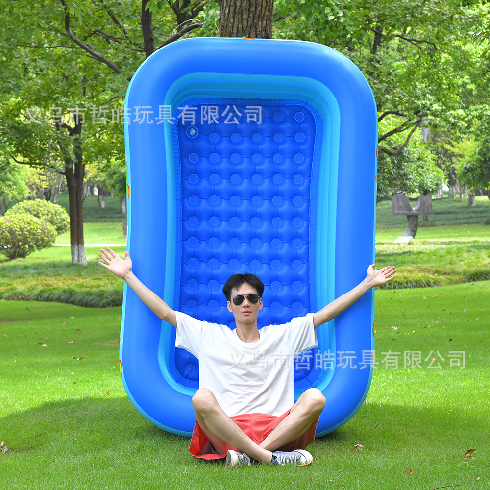 Large outdoor inflatable swimming pool, children's ocean ball swimming pool fence, inflatable water large toy water play pool Specification image