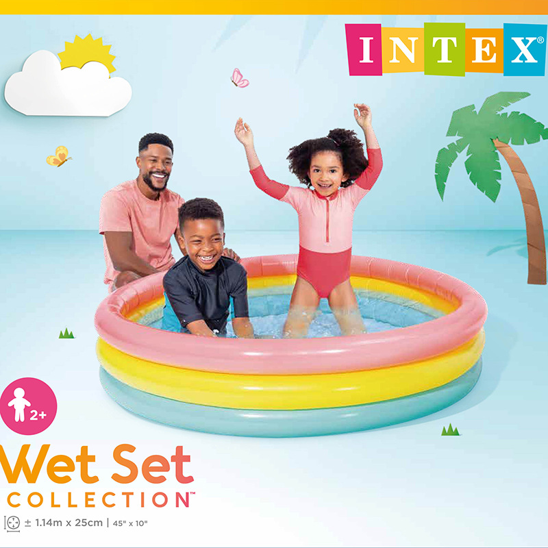 bestway水池/intex/水池/镀锌板帆布蓄水池/游泳池亲子户外产品图