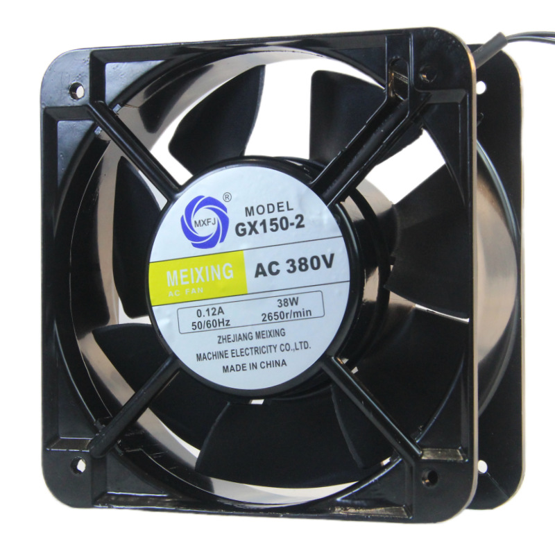 GX150-2 AC 380V ball bearing axial flow fan 15050 heat dissipation and cooling fan exhaust fan Application Scenario