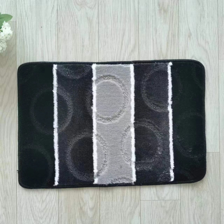 Polypropylene floor MATS, carpets, household jacquard door floor MATS, bathroom anti-slip MATS, wholesale for export to Europe and America Specification image