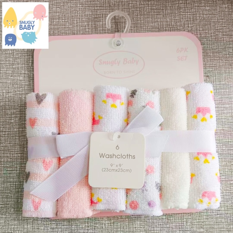 婴儿棉柔巾实物图