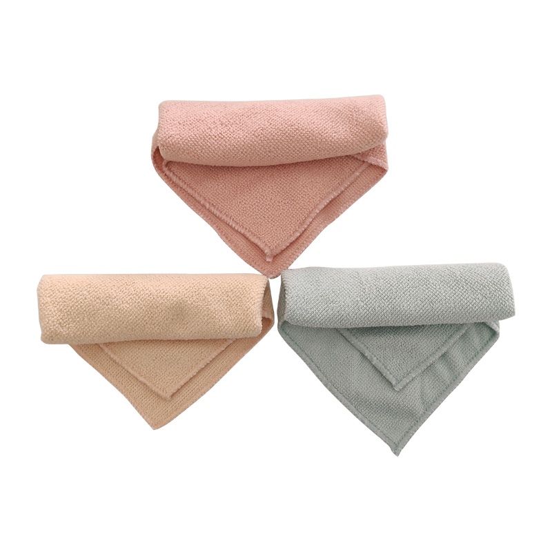 MB055超细纤维6片抹布厨房清洁吸水不易掉毛不沾油洗碗布