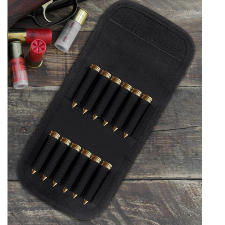 户外战术弹、药袋12颗子弹袋枪包附件包MOLLE腰挂战术子弹包产品图