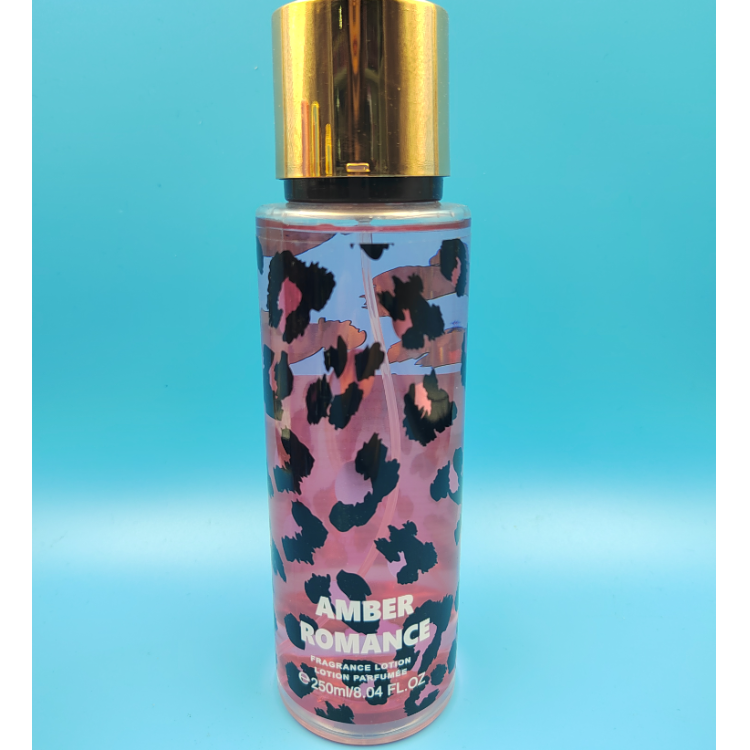 Exterior perfume perfume body spray leopardo estampado botella de plástico 237ML perfume details Picture
