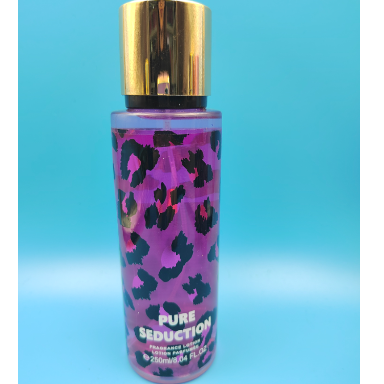 Exterior perfume perfume body spray leopardo estampado botella de plástico 237ML perfume Application Scenario