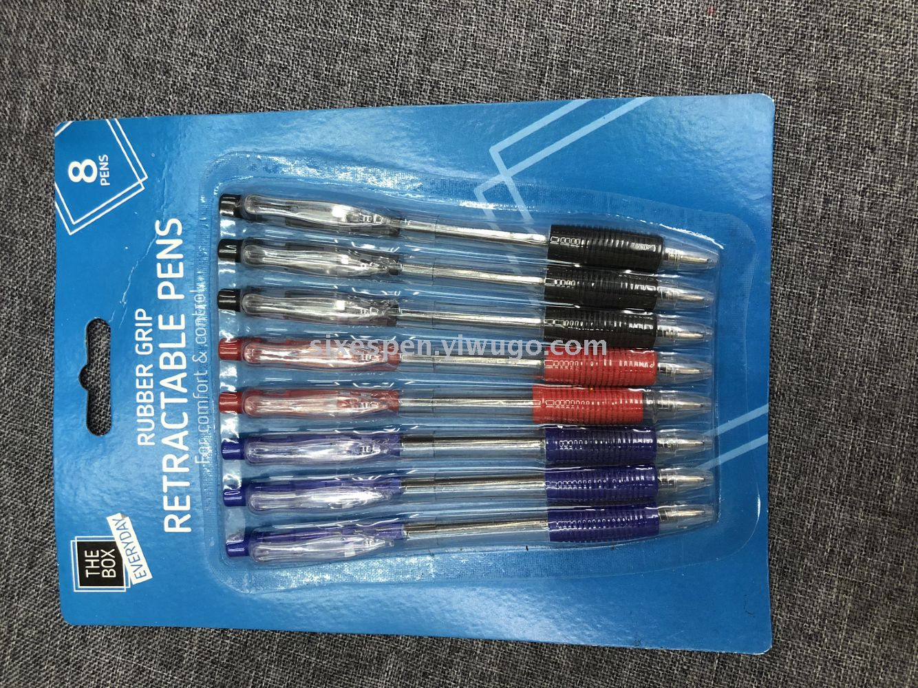 10 One-card supermarket special ballpoint pens, simple ballpoint pens