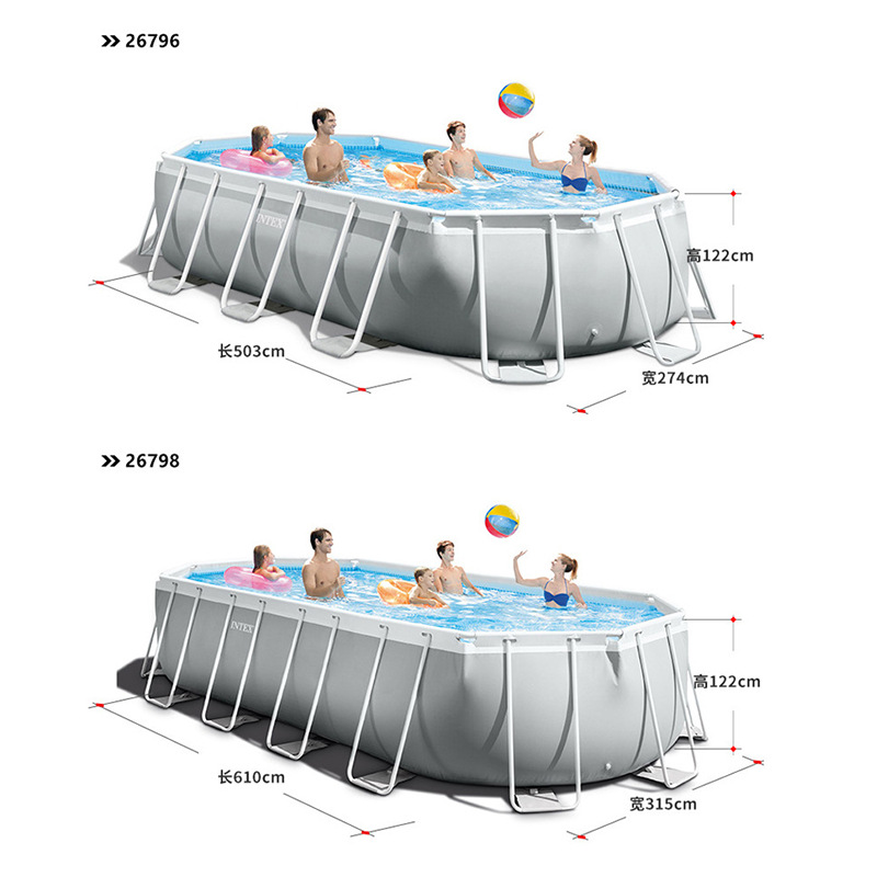 bestway水池/intex/水池/游泳池/镀锌板帆布蓄水池细节图
