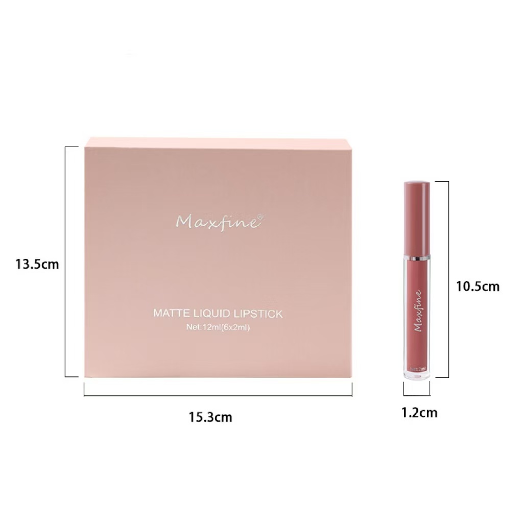Lipstick set, matte, non-fading, non-staining, on cups and lip gloss Item Picture