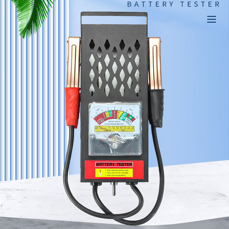 Automobile and electric vehicle battery tester, battery check for quality, capacity and life test, measuring meter, discharge instrument