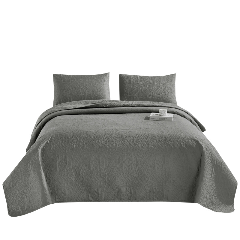 The ultrasonic washed solid-color quilted air-conditioned bed cover, summer cooling quilt sheet and double summer quilt for export are very soft Application Scenario