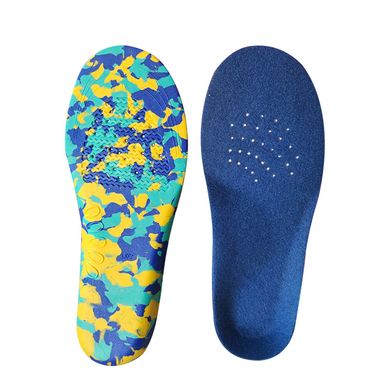 Cross-border exclusive EVA orthopedic insoles for calf inversion, arch support, and inward-shaped children's breathable and shock-absorbing insoles Application Scenario