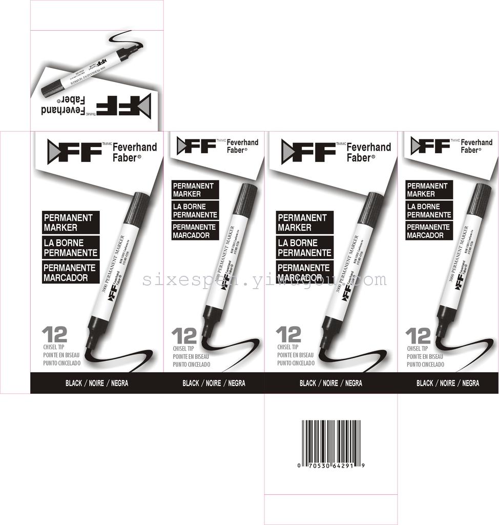 EF FF 3000 Water-based Oil-based marker pen Application Scenario