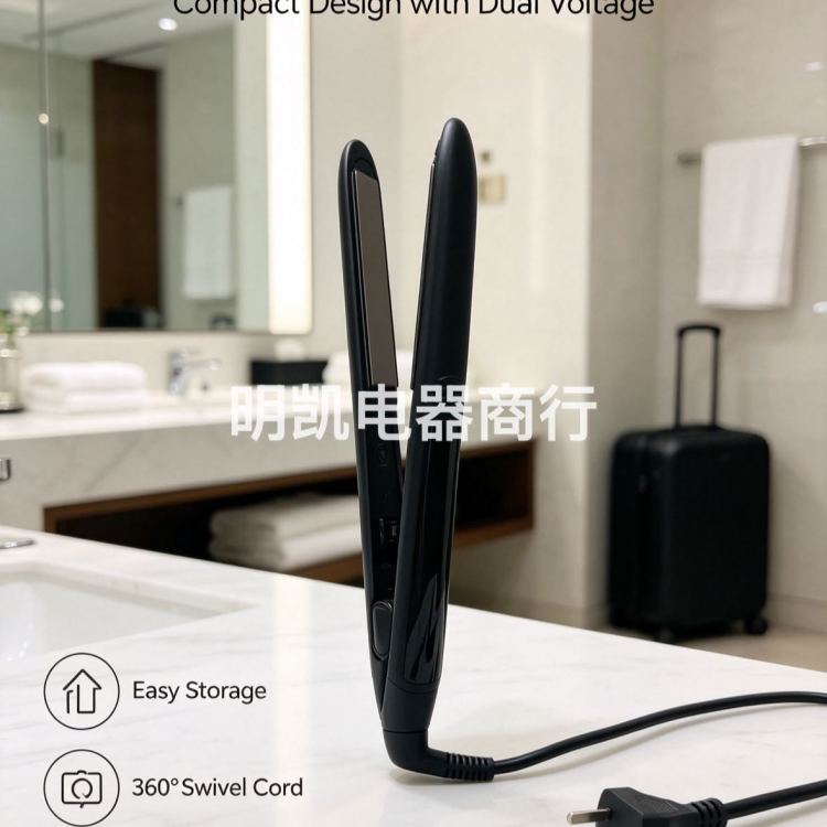 Straight and curly dual-purpose hair straightening splint, a professional hair care tool for home use and hair salons Specification image