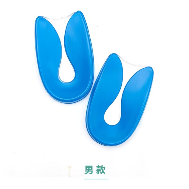 Silicone heel pad, heel protection insole, transparent invisible bone spur, relieves heel inflammation, heel pad Item Picture