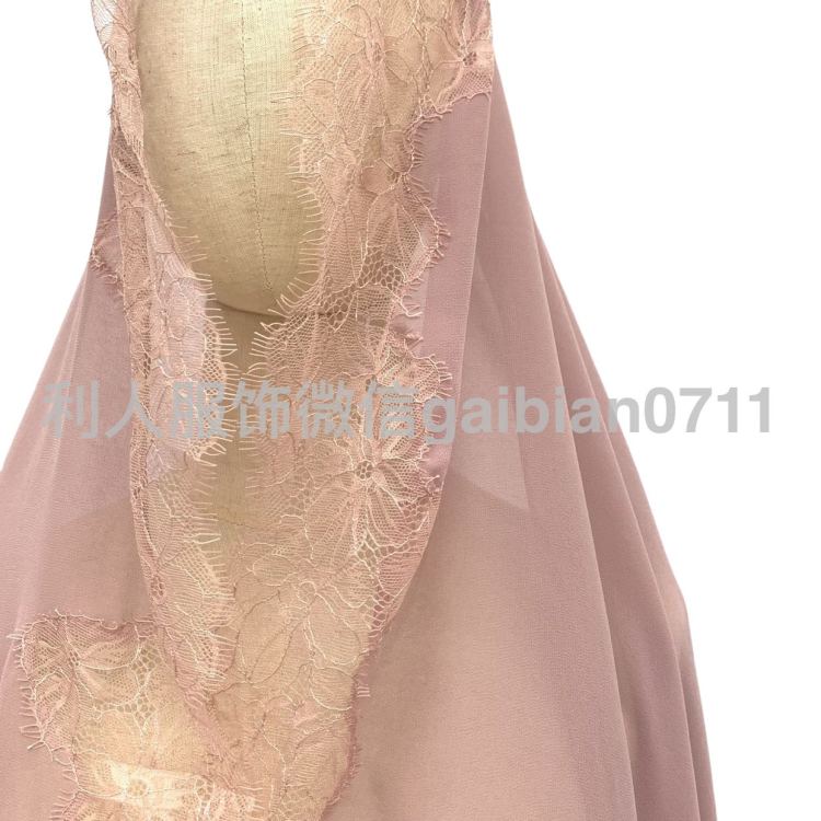 藏族披肩/围巾女民族风/巴厘纱围巾/披肩/回族头巾细节图