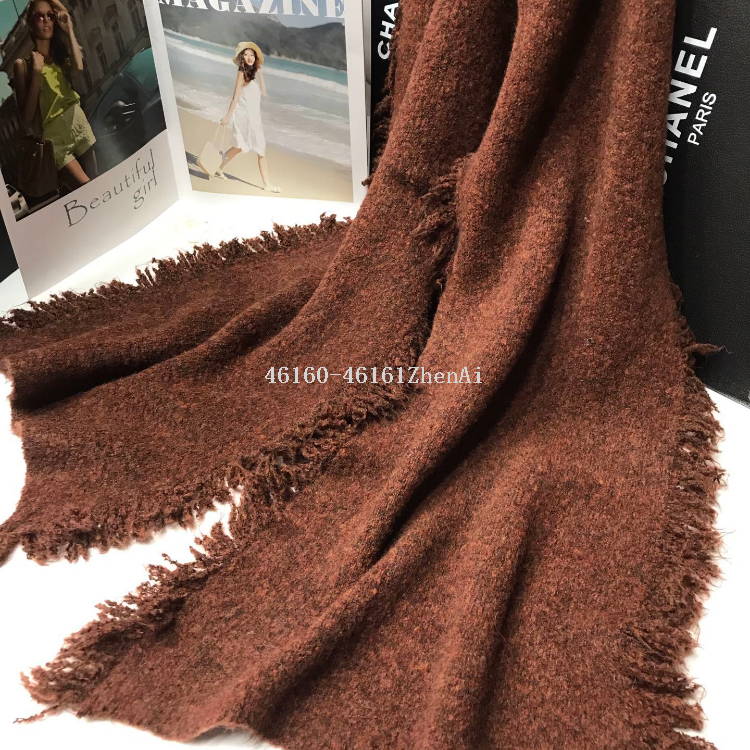 New cross-border scarf wholesale in stock, e-commerce live streaming, dynamic tassel long scarf supply chain supply details Picture