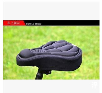 新款山地自行车彩色3D坐垫套 死飞鞍座垫套 单车骑行装备配件