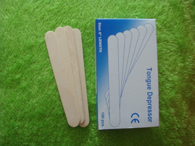 Disposable birch tongue depressers, gynecological examination plates, curettage plates, coffee bars, disposable beauty bars Application Scenario