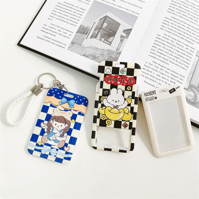 Simple enable card set llavero tarjeta de arroz integral campus control de acceso de autobús etiqueta de feria puerta de dibujos animados con funda protectora details Picture