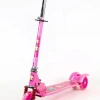 Wholesale of children's scooters, all-iron three-wheel flashing scooters, pedal scooters, energy-saving folding scooters Specification image