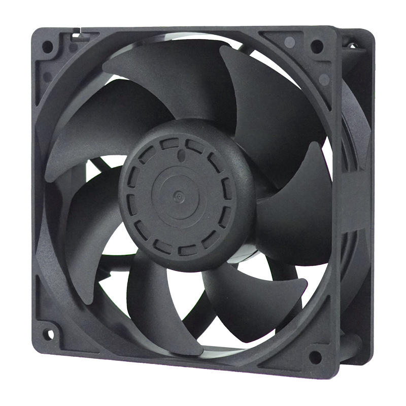 GX12038 DC fan, DC12/24V heat dissipation and cooling high-volume axial flow fan, industrial small fan details Picture