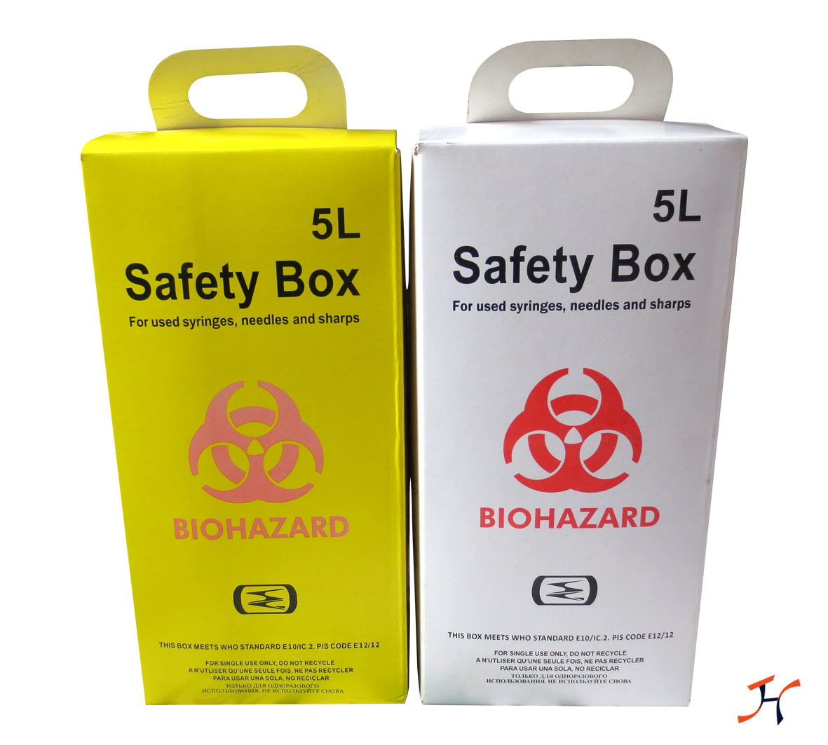 Yellow medical waste safety box, first aid kit, outdoor emergency supplies kit, family emergency supplies kit details Picture