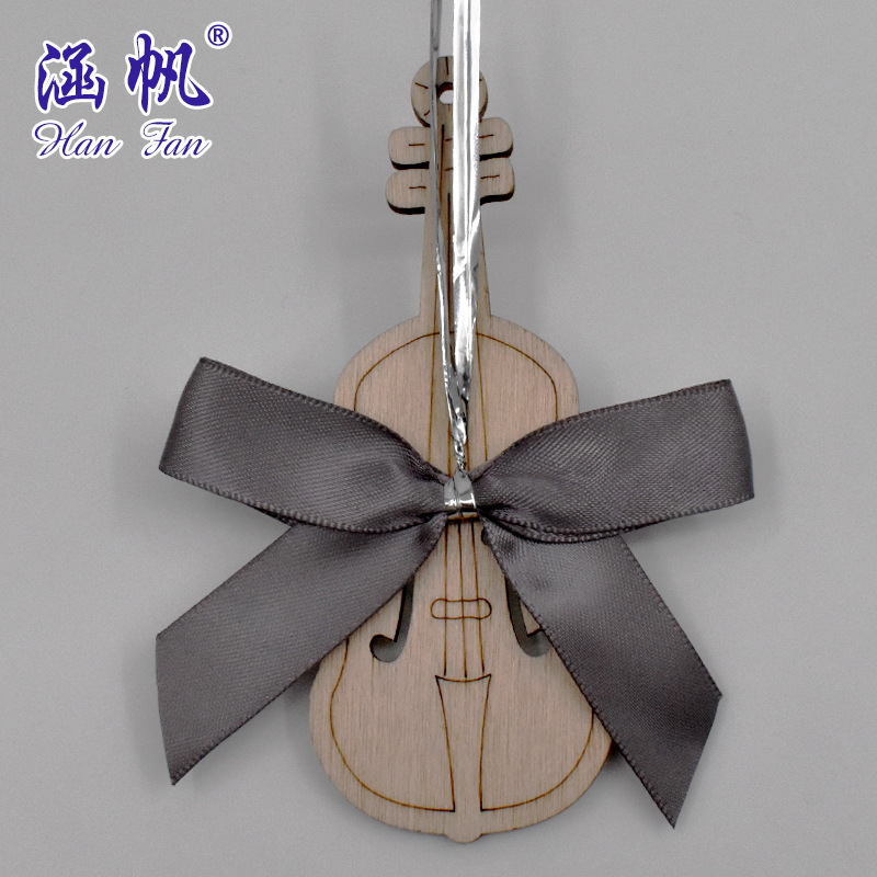 Custom-made 5-minute 1.5CM grey double-sided polyester-wound and silver-tied bow. Factory direct sales of various styles of bows details Picture