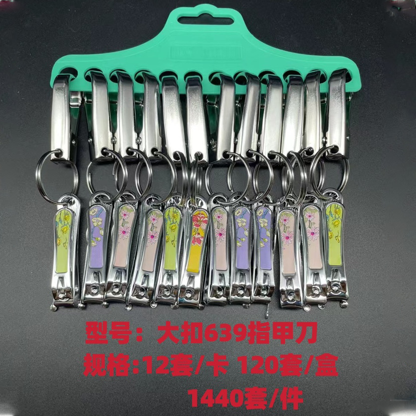 Wholesale medium-sized slanted nail clippers, No. 10 chrome color, cartoon nail clippers, nail nail clippers, cute girls Application Scenario
