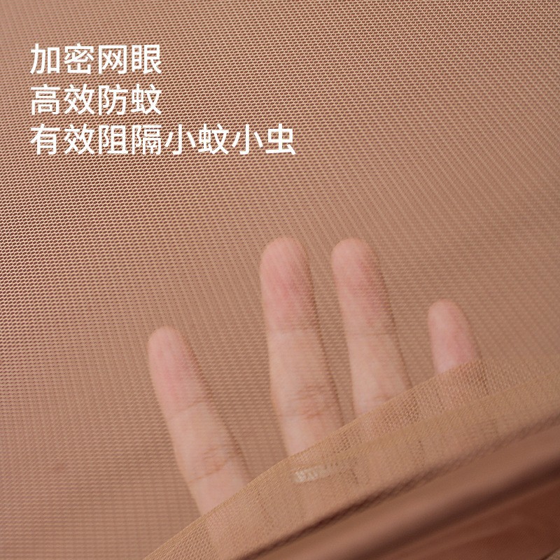 Mosquito-proof tent camping, open an outdoor summer double-person hand-tossing tent, no need to set up mosquito nets, full mesh canopy, travel to the Middle East
