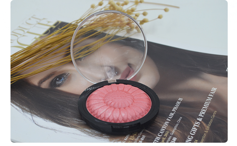 Customized cosmetics logo, self-owned brand cosmetics, high pigment, long-lasting, high-quality mineral powder blush, new color number details Picture