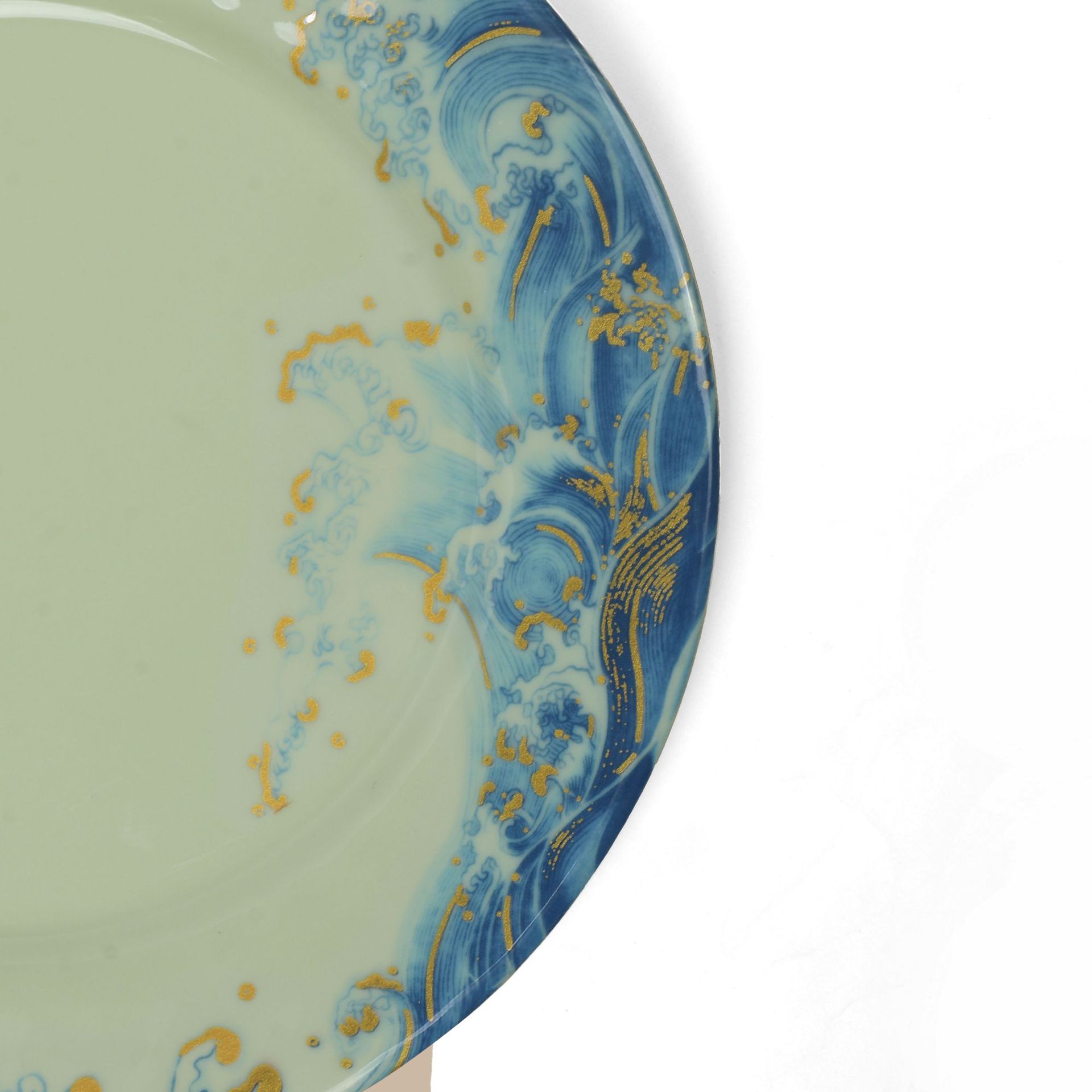 New melamine double-mouth bowl, noodle shop soup noodles, soy milk, rice noodles, wontons, spicy soup bowl, commercial anti-drop breakfast shop porridge bowl Specification drawing