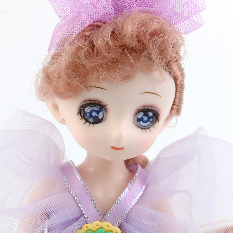 30 cm creative smart music new style gauze dress princess doll toy girl Barbie doll birthday gift girl play house doll Specification image