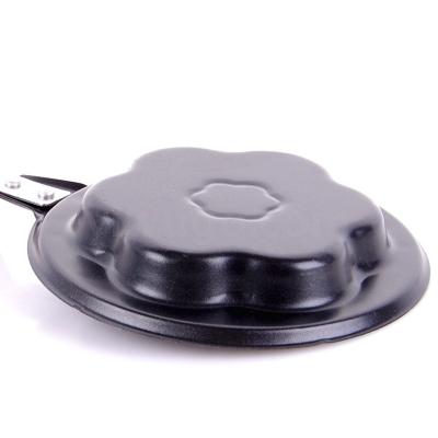 早餐爱心煎蛋锅 厨房迷你家用心形不粘锅儿童创意模具12cm平底锅产品图