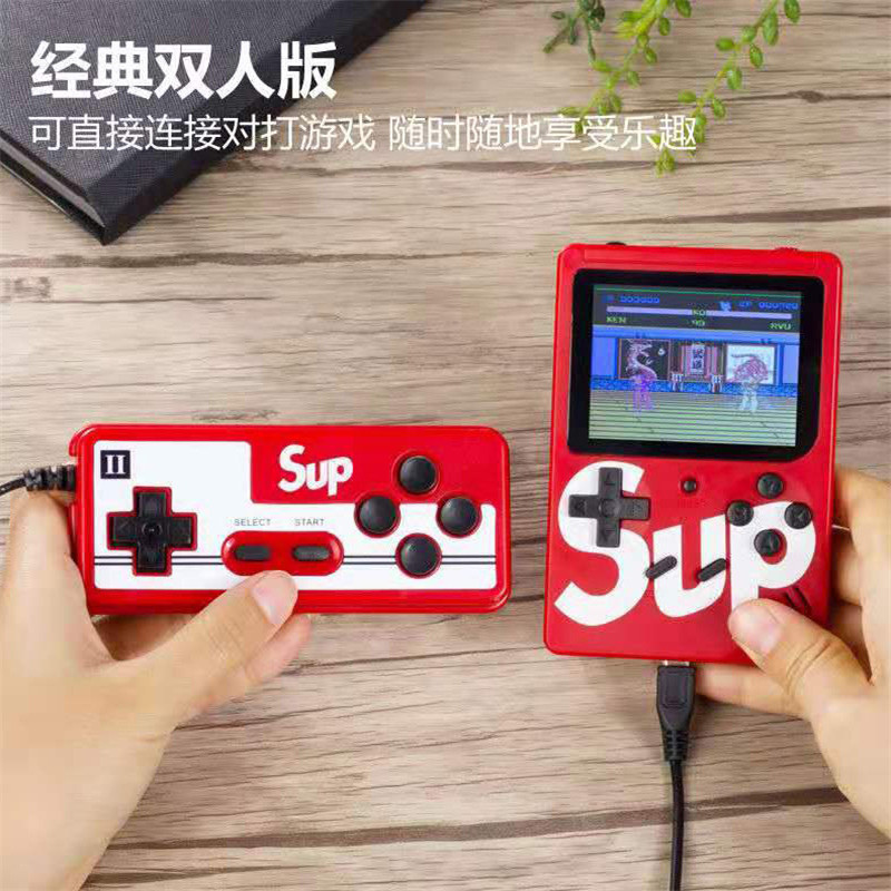 厂家直销Sup 游戏机双人SUP掌上游戏机400合一双打游戏机爆款产品图