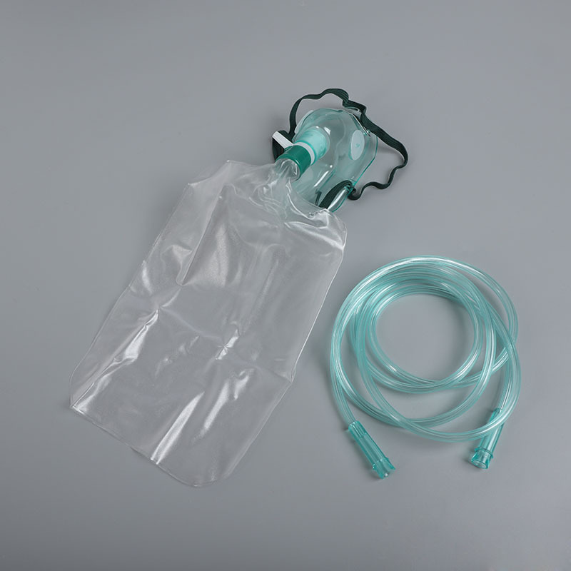 Disposable oxygen mask, oxygen inhalation mask, non-reinhalation mask/oxygen bag mask Specification drawing