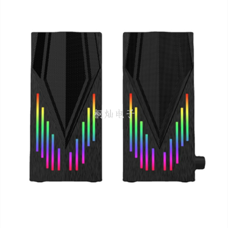 新款E-1065桌面笔记本小音响台式电脑usb小音箱多媒体手机低音炮