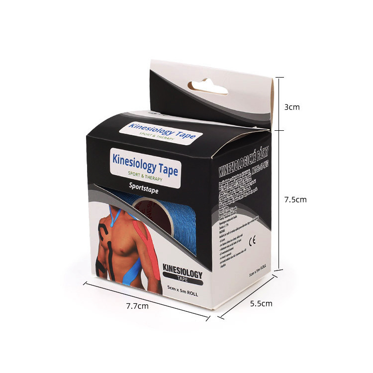 The foreign trade muscle patch elastic sports tape prevents muscle strain. The inner effect patch is individually packaged elastic muscle patch