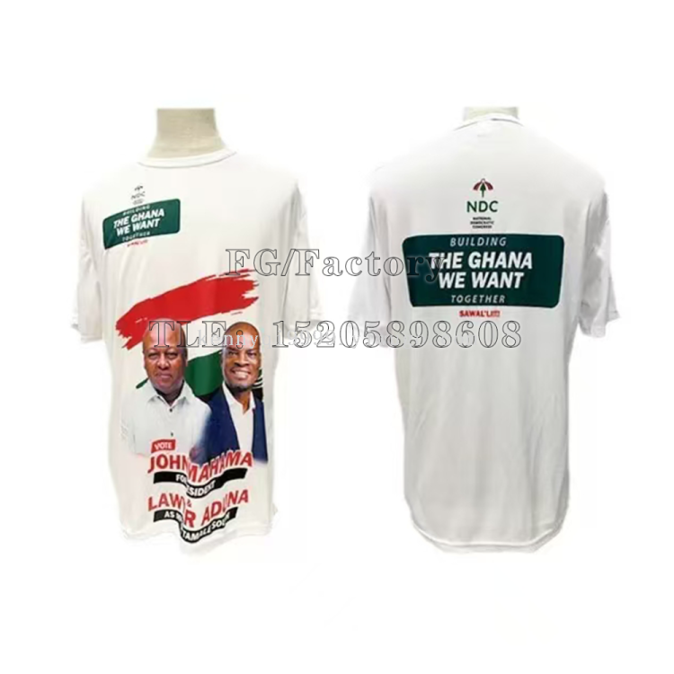 Customized Cross-Border Presidential Campaign Uniform Advertising Election Shirts Showcase Extraordinary Charm Polo T-Shirts Item Picture