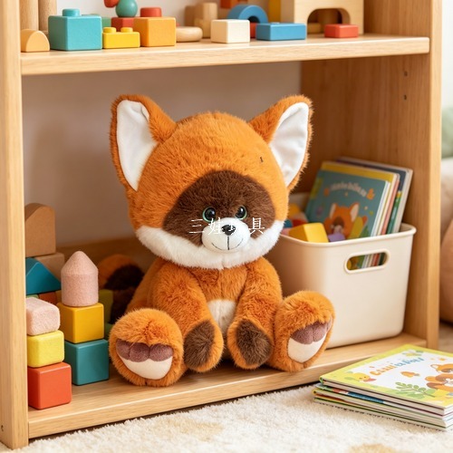New cross-border plush toys, fox dolls and cloth dolls are perfect gifts for children's sleeping pillows Specification image