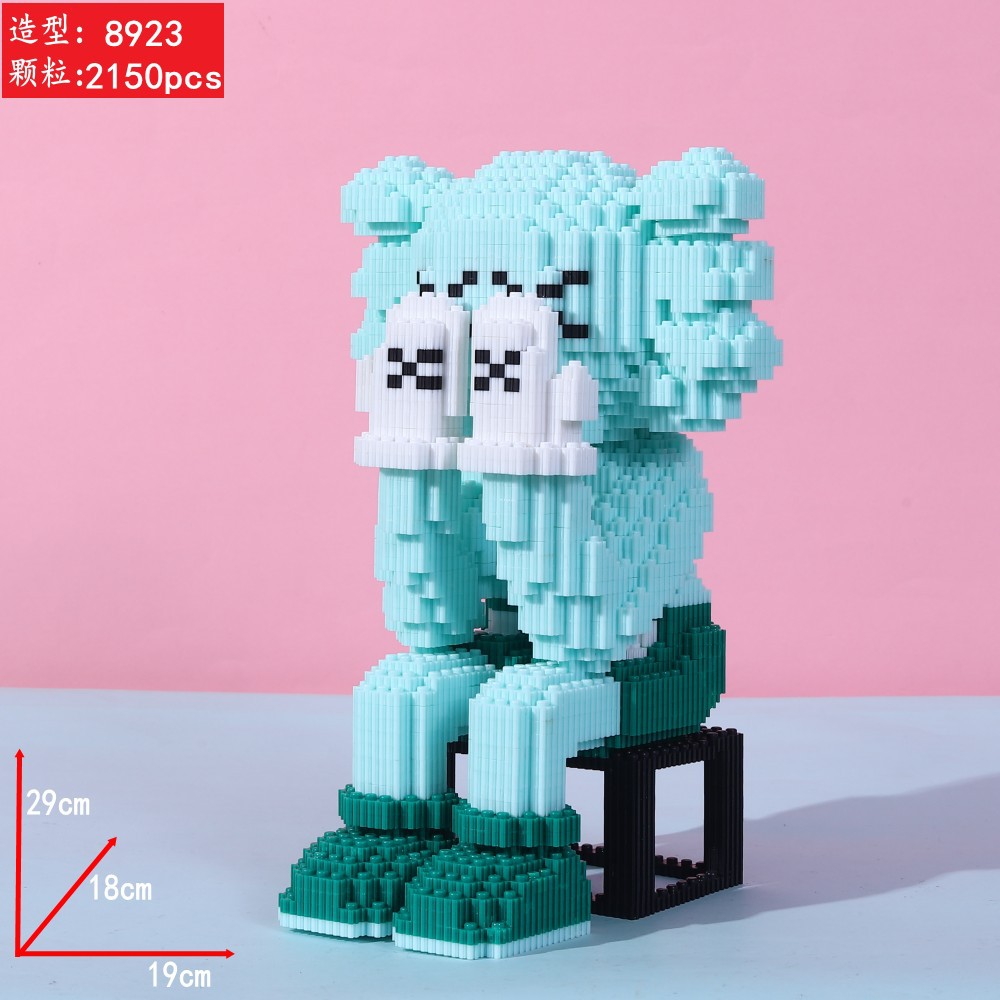 串联积木 KS潮玩积木 微颗粒积木  小颗粒积木细节图