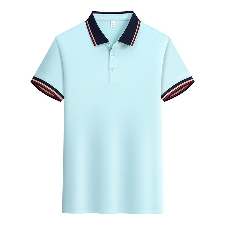 Ropa de trabajo de manga corta de verano personalizado de secado rápido ropa publicitaria polo de algodón camiseta para hombres y mujeres ropa de fábrica impreso logotipo pic 7
